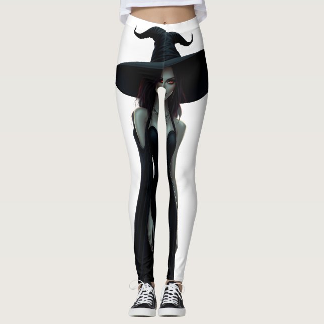 Hexe der Nacht Leggings (Vorderseite)