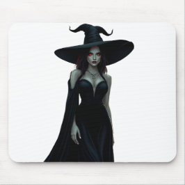 Hexe der Nacht Mousepad