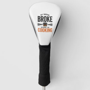 Hexe, die meinen Besen kaputt gekocht hat, Lustige Golf Headcover