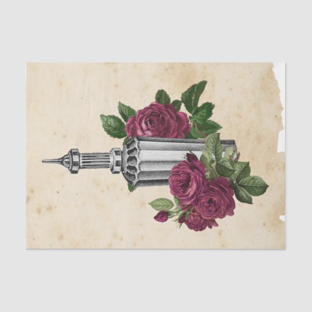 Hexe Ephemera Design Serie #2 Seidenpapier (Vorderseite)