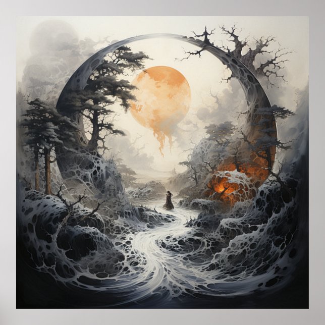 Hexe erobern die Sonne Poster (Vorne)