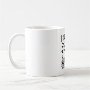 Hexe fährt Pun-Shirt Lustiges Vintage-Halloween Gr Kaffeetasse