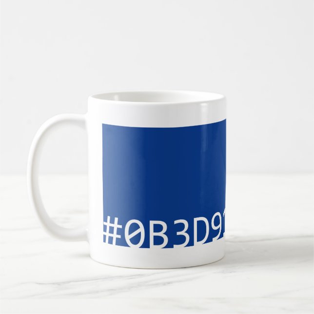 Hexe-FarbTasse (blau) Kaffeetasse (Links)