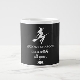 Hexe ganzjährig • Hexengeschenke || Jumbo-Tasse