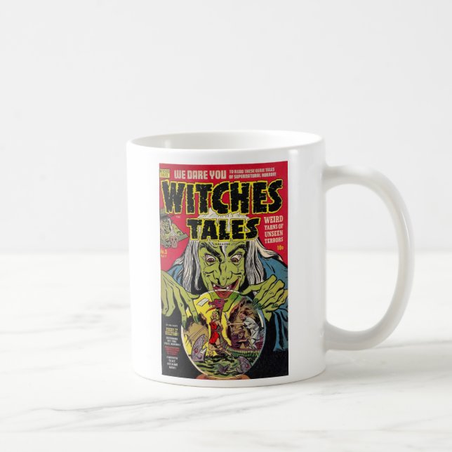Hexe-Geschichten-Kaffee-Tasse Tasse (Rechts)