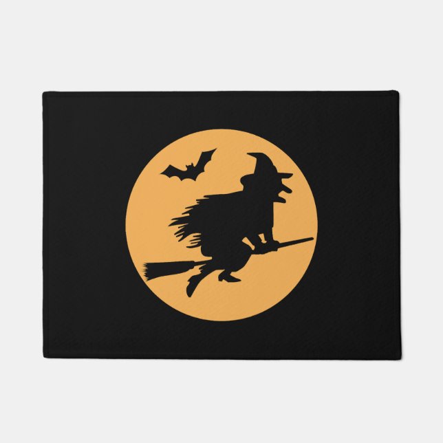Hexe Halloween Fußmatte (Vorderseite)