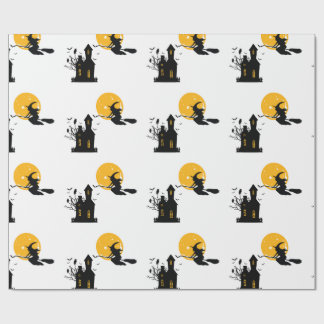 Hexe Halloween  Geschenkpapier