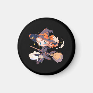 Hexe Halloween Magnet