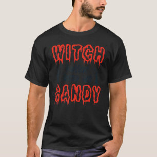 Hexe hat besser mein Halloween-Party aus Süßmais T-Shirt