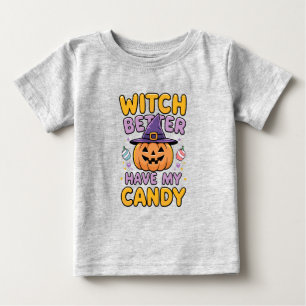 Hexe hat besser meine Süßigkeit - Niedliches Kawai Baby T-shirt