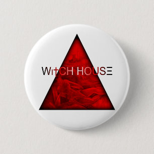 Hexe-Haus Button