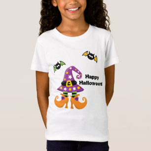 Hexe-Hut und Füße Halloween T-Shirt