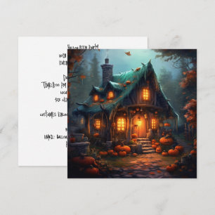 Hexe-Hütte: Broomstick Haven Einladung