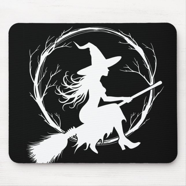 Hexe in Flight Mousepad (Vorne)