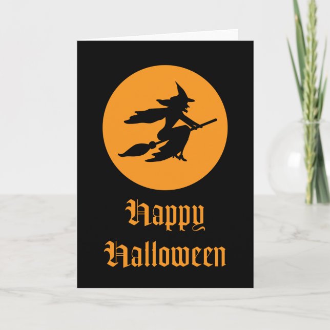 Hexe Karte (Vorderseite)