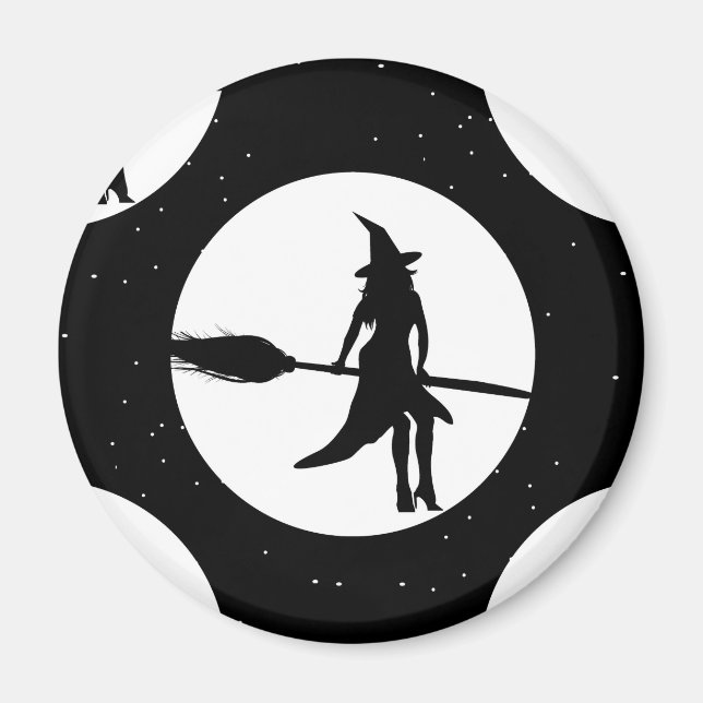 Hexe Magnet (Vorne)