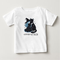 Hexe mit schwarzer Katze
