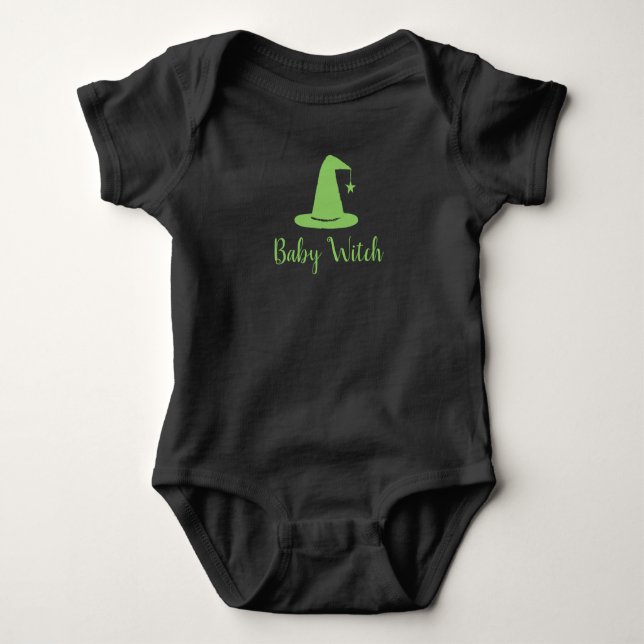 Hexe New Baby Geschenk Strampler (Vorderseite)