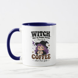 Hexe Nicht Mensch Person Kaffee Trotz Marineblau Tasse