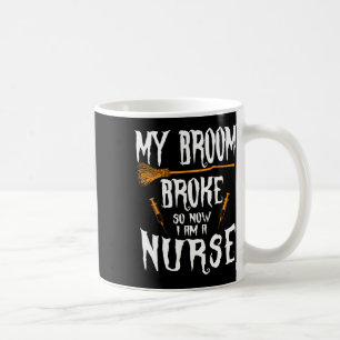 Hexe Nurse Funny Sprichwort Kostüm Easy Halloween  Kaffeetasse