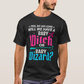 Hexe oder Zauberer Geschlechtsenthüllung Baby Show T-Shirt