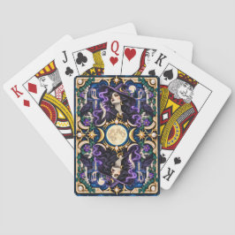 Hexe, Paper Cut Monster Spielkarten