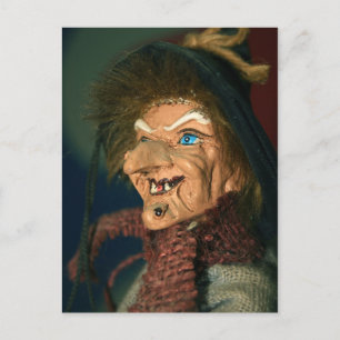 Hexe Postkarte