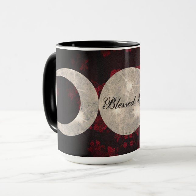 Hexe Prim Triple Moon Goddess Tasse (Vorderseite Links)