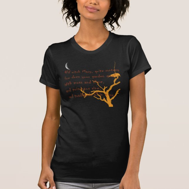 Hexe-Reim T-Shirt (Vorderseite)