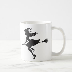 Hexe-Reitbesen Halloween Thunder_Cove Tasse