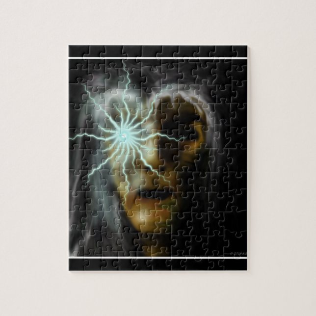 Hexe (Tan) Puzzle (Vertikal)