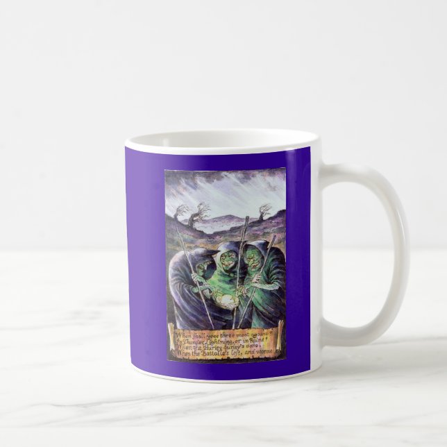 Hexe-Tasse William Shakespeare Macbeth Tasse (Rechts)