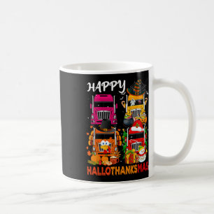 Hexe Türkei Santa Trucks Truckers Happy Hallothan Kaffeetasse