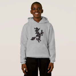 Hexe und Katze, Halloween-Stimmung Hoodie