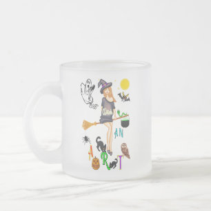 Hexe und Kunst Mattglastasse