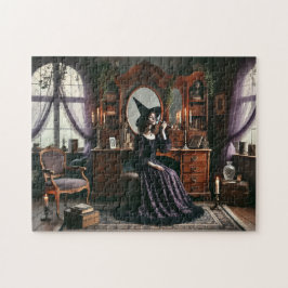 Hexe-verzauberte Königin Anne Goth Viktorianische Puzzle
