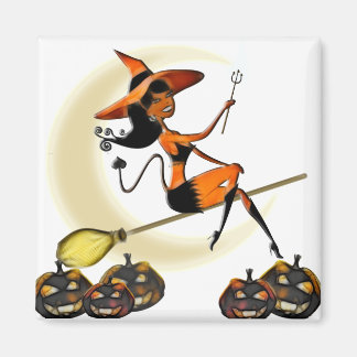 Hexe, wie immer du gehst! Magnet