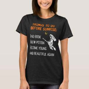 Hexe zu tun, um Halloween nur ein Haufen Hocus P T-Shirt