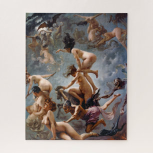 Hexen auf dem Weg zu ihrem Sabbat   Falero   Puzzle