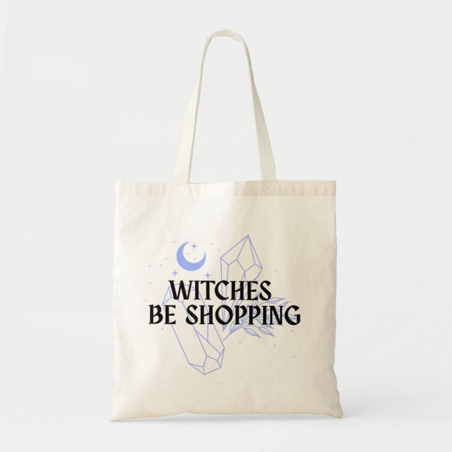 Hexen auf Shopping-Tour - Periwinkle Tragetasche (Vorne)
