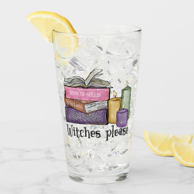 Hexen bitte | Für Buchübersetzungen | Bibliothekar Glas (Vorderseite Ice)