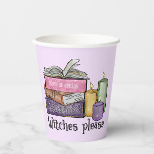 Hexen bitte Für Buchübersetzungen Bibliothekar Pappbecher