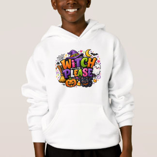 HEXEN, BITTE Süßer gruseliger Halloween-Style Hoodie