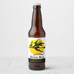 Hexen Brauen-Etikett für Bierbrauen Bierflaschenetikett