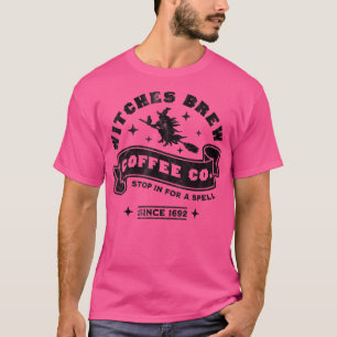Hexen Brew Coffee Salem 1692 Wittling Halloween Wi T-Shirt