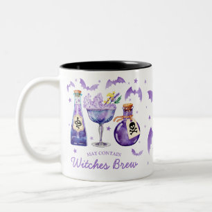 Hexen Brew Halloween Cocktail Zweifarbige Tasse