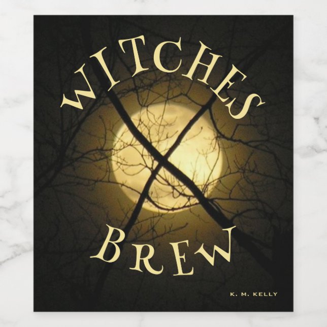 Hexen Brew - Set mit Weinetikett (Einzelnes Label)
