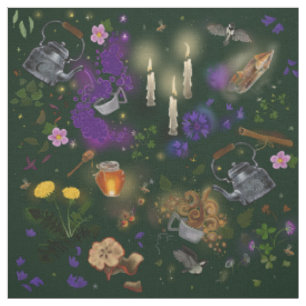 Hexen Brew Tee und Cotattcore Muster Stoff