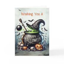 Hexen Caldron Happy Halloween