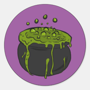 Hexen Cauldron Sticker
